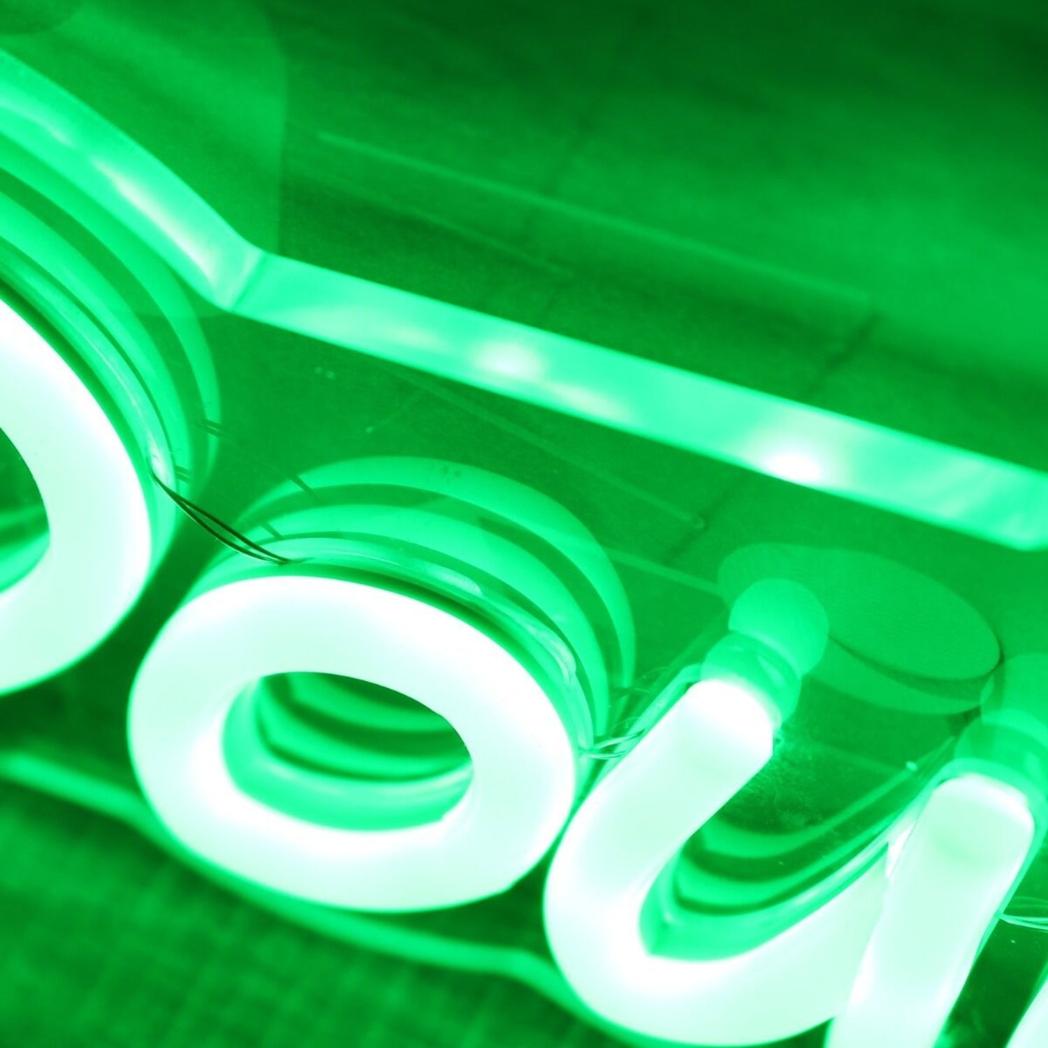 Double B Hobbies Green Led Neon Sign - Shineneon