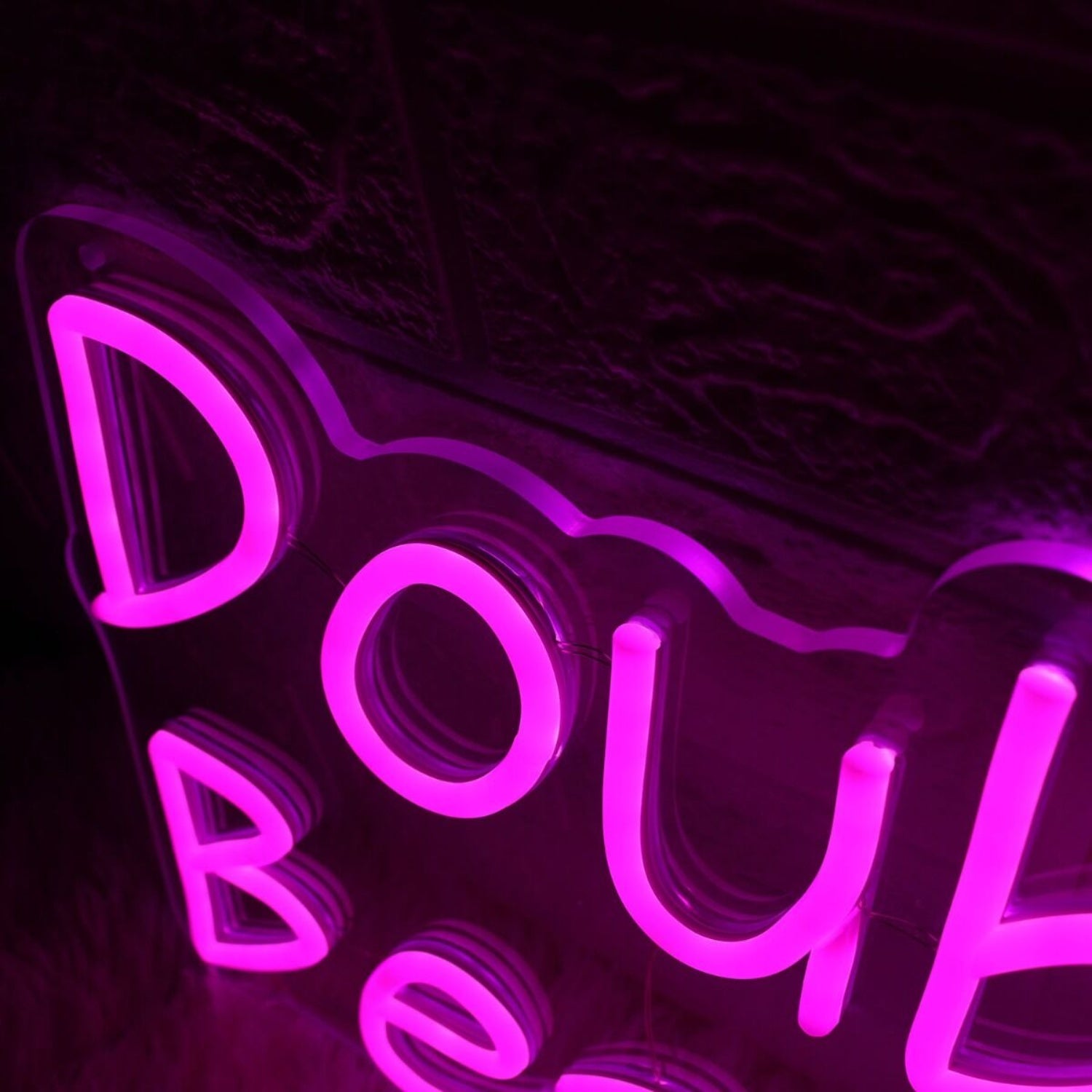 Double Beauty Beauty Supply Pink Led Neon Sign | Shineneon