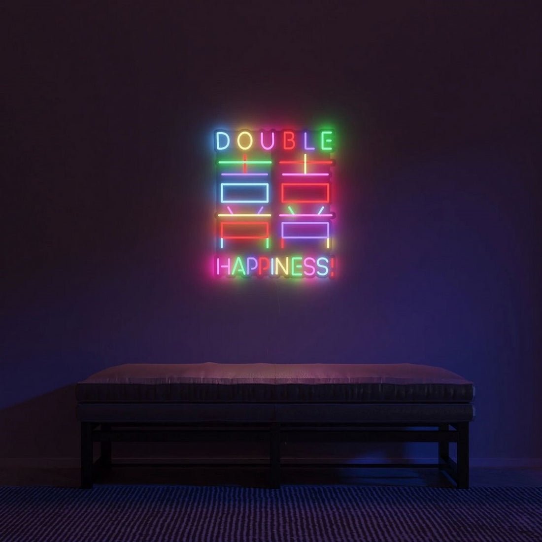Double Happiness Led Sign Business Neon Sign - Shineneon