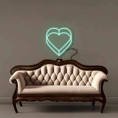 Double Heart Led Neon Signs | Shineneon
