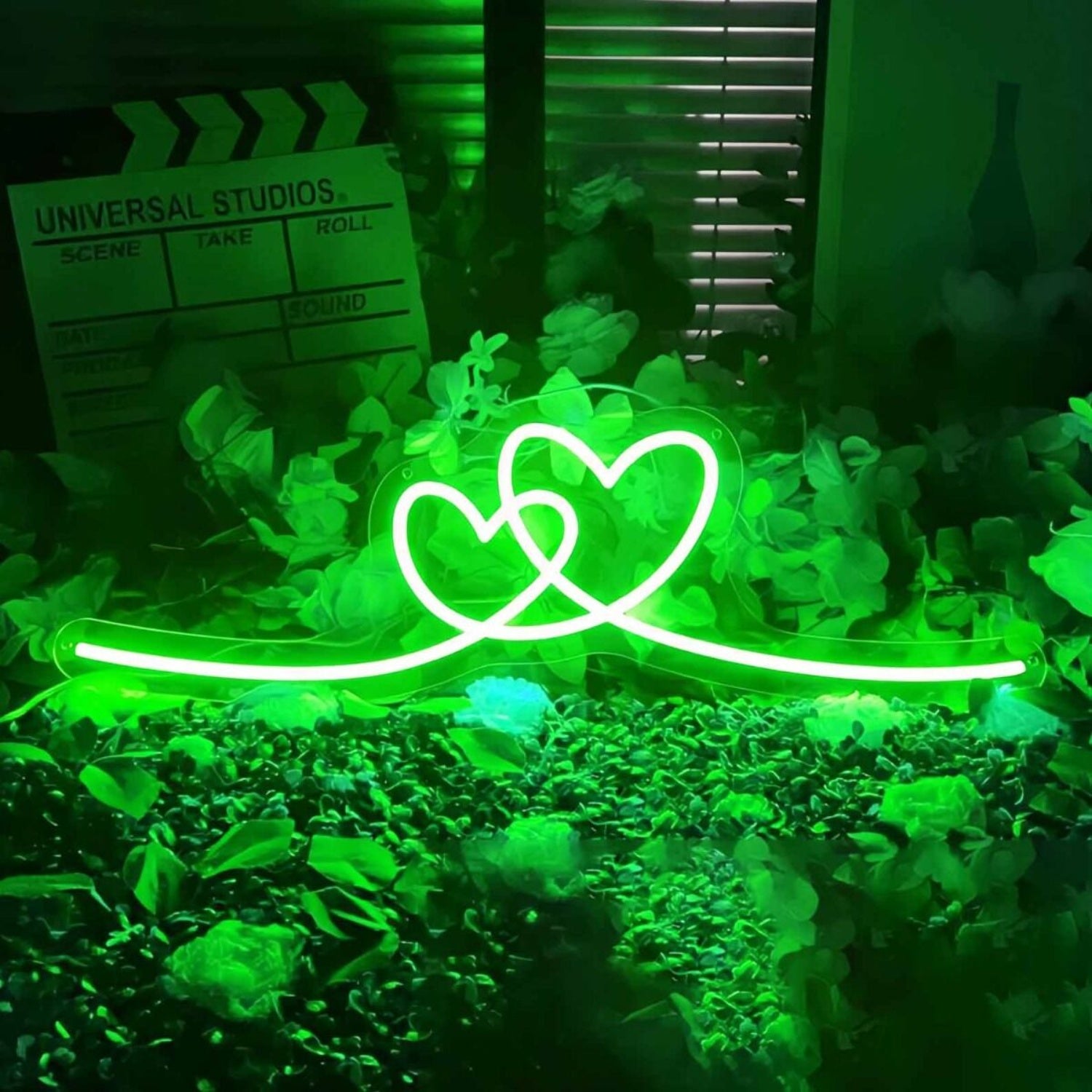Double Heart Neon Sign | Shineneon