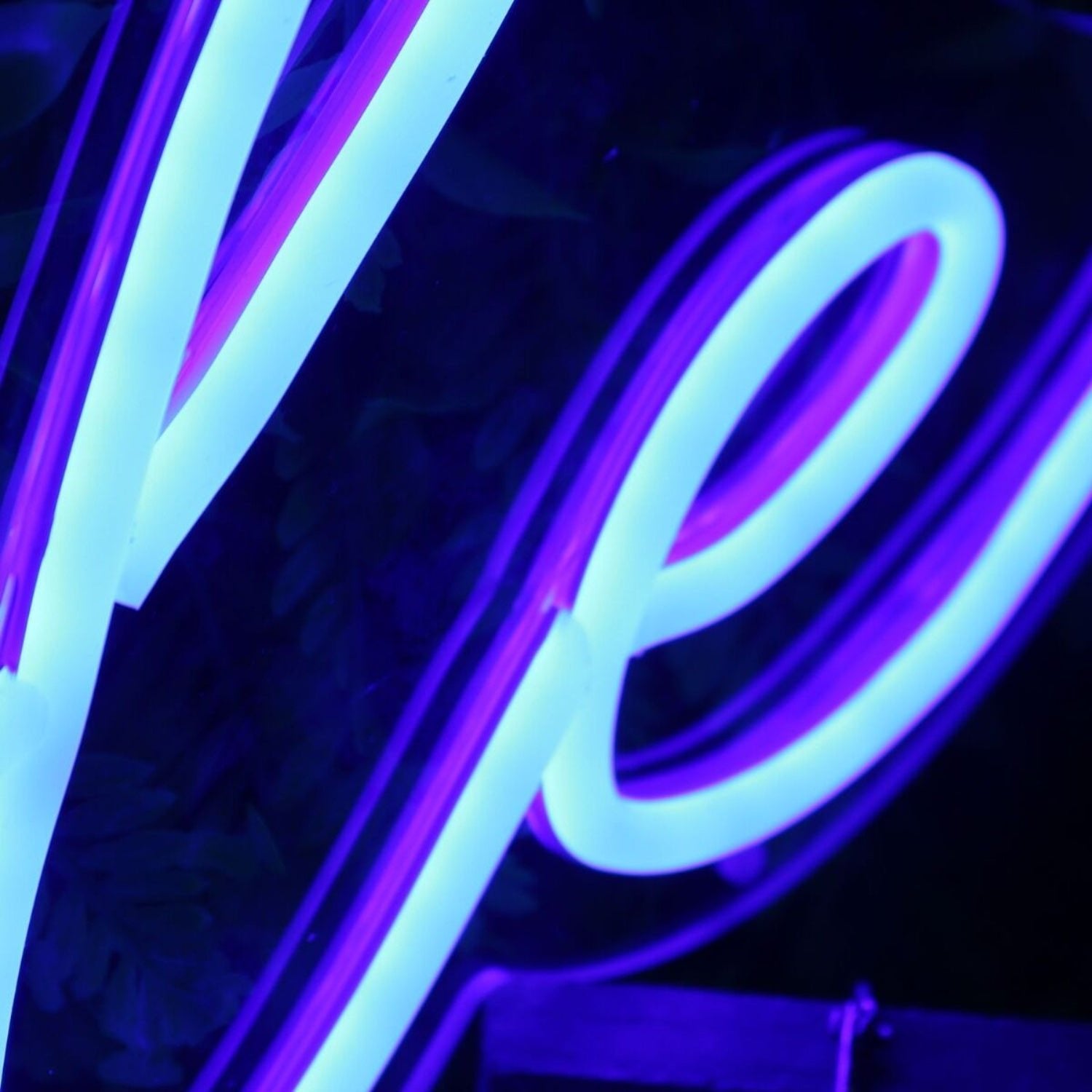 Double J Blue Led Neon Sign - Shineneon