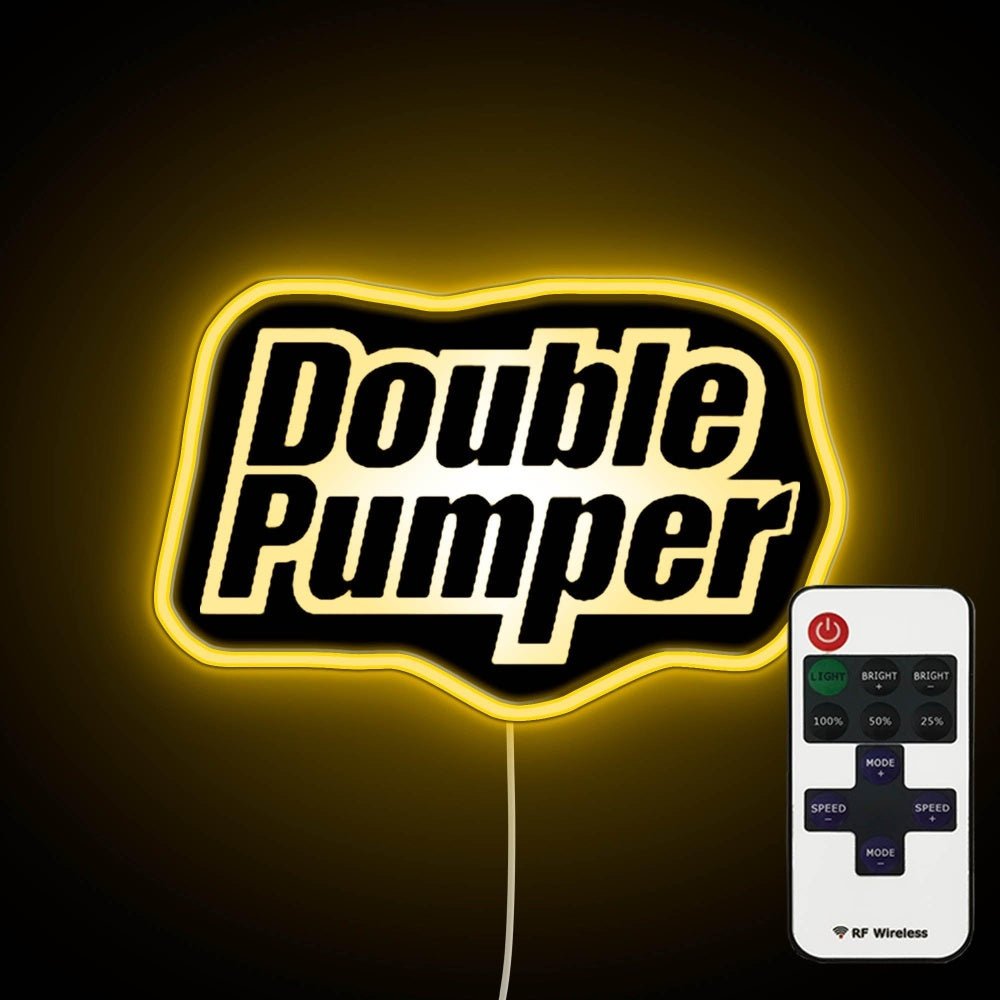Double Pumper Logo Neon Sign - Shineneon