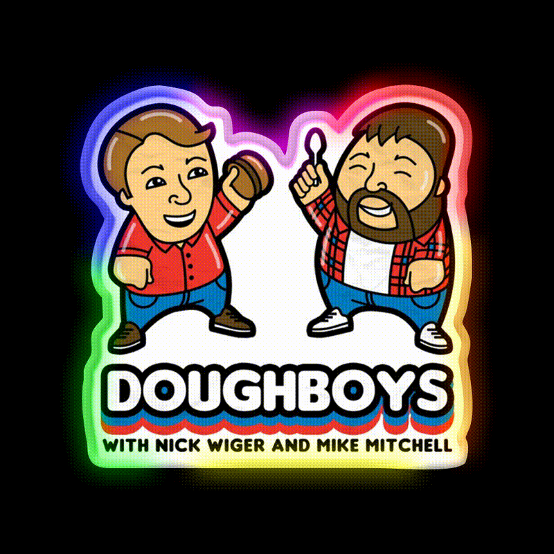 Doughboys Fast Food Led Neon Sign For Burger Place Rgb Color