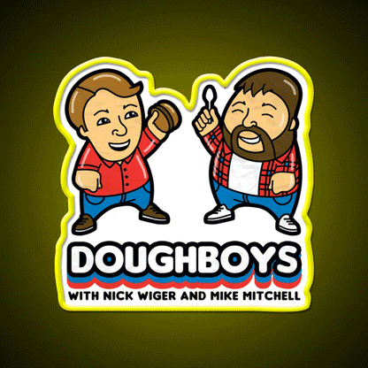 Doughboys Fast Food Led Neon Sign For Burger Place Rgb Color