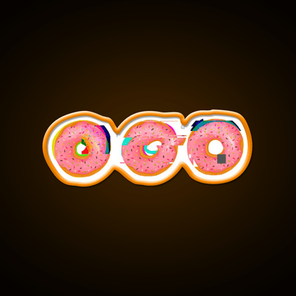 Doughnut Snack Food Led Neon Sign Rgb Color - Shineneon