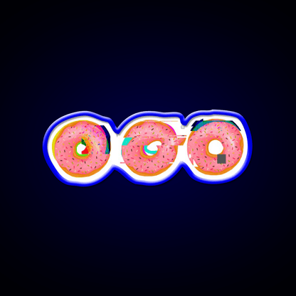 Doughnut Snack Food Led Neon Sign Rgb Color - Shineneon