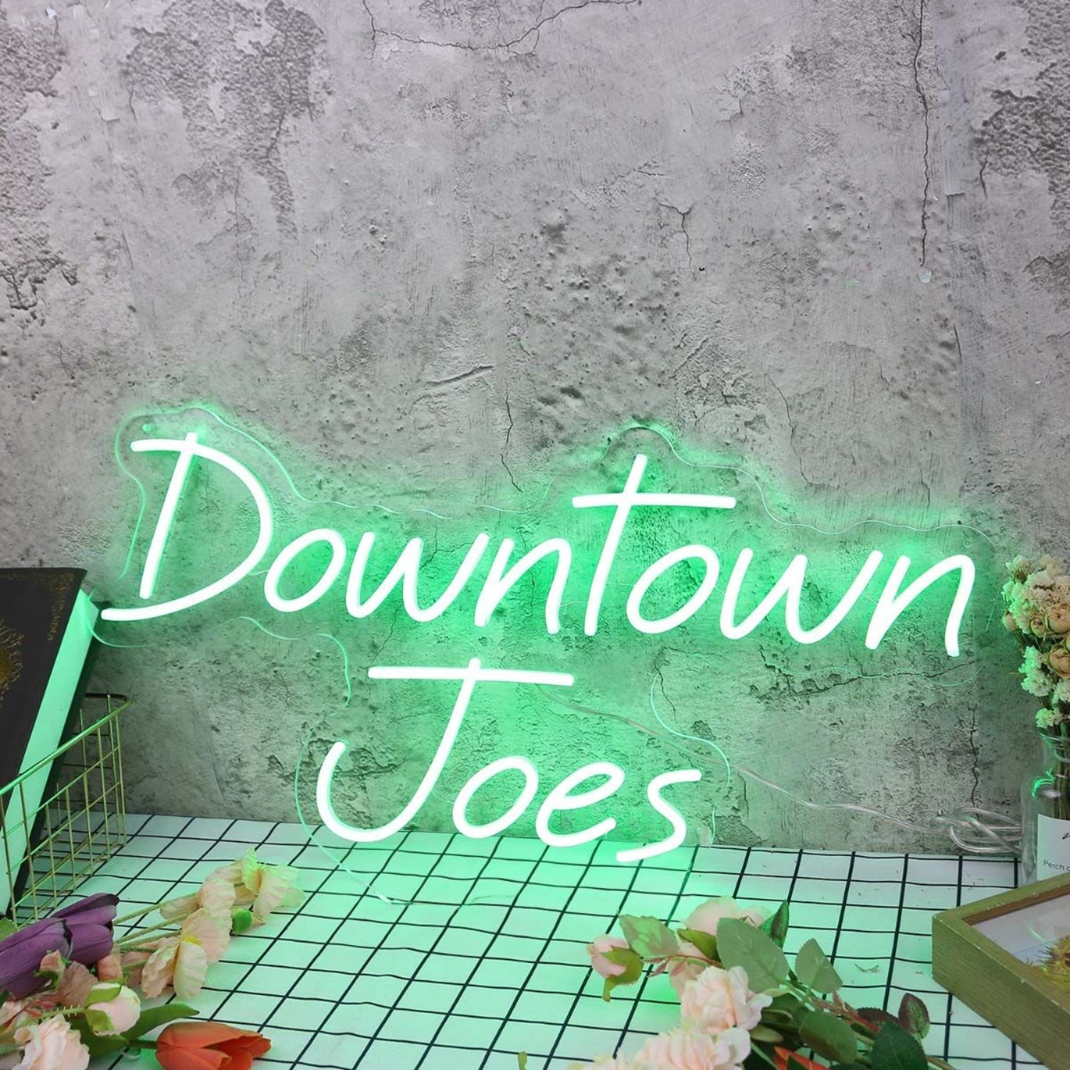 Downtown Joes Green Led Neon Sign - Shineneon