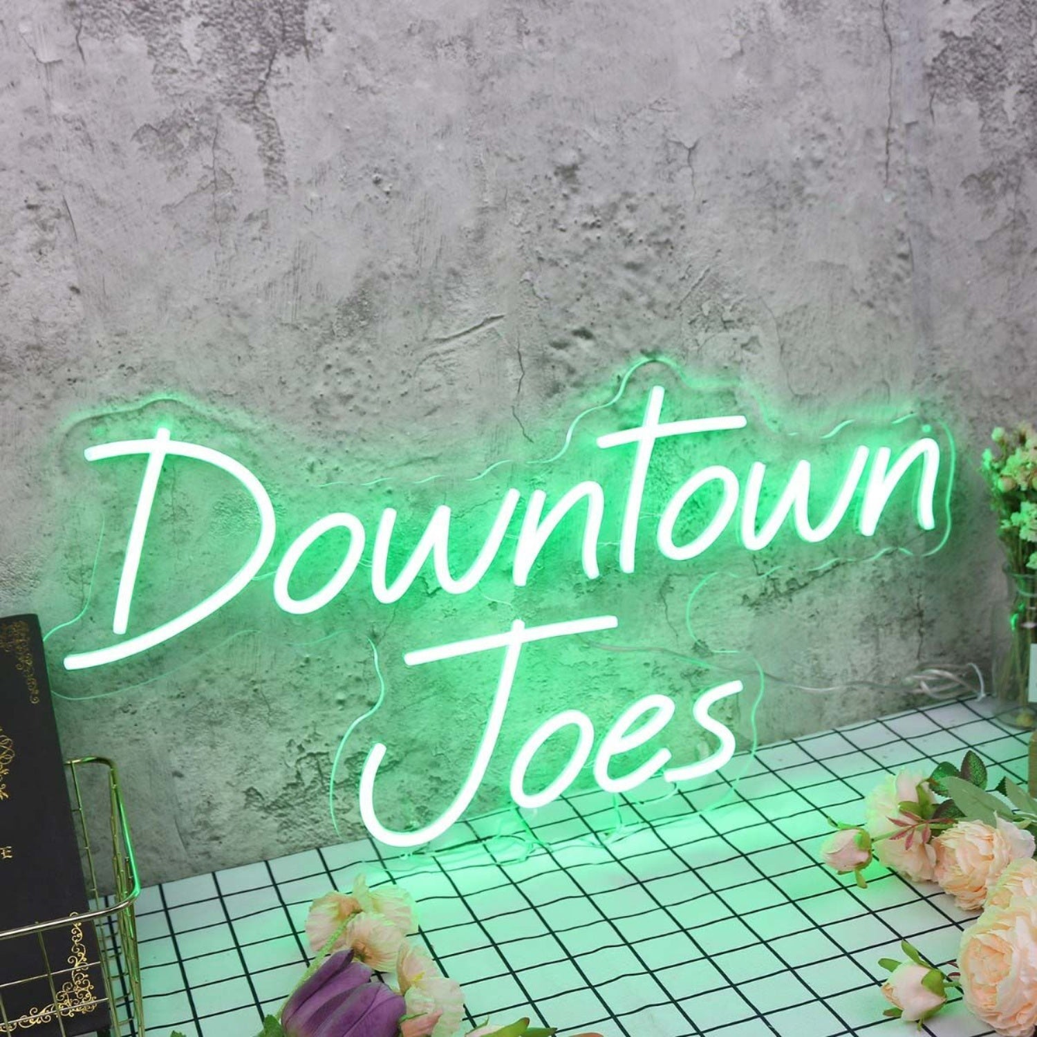 Downtown Joes Green Led Neon Sign - Shineneon