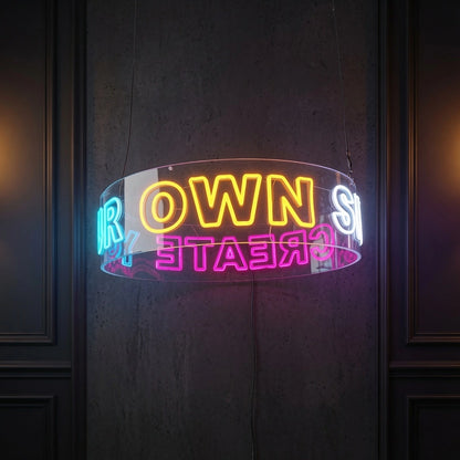 Downtown Theatre Wall Decor LED Neon Sign - 01 Original Product Image