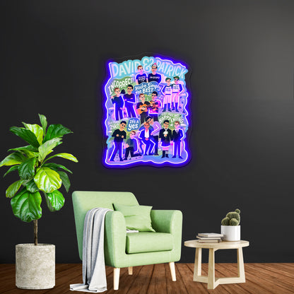 Dp Collage Artwork Custom Neon Led Sign