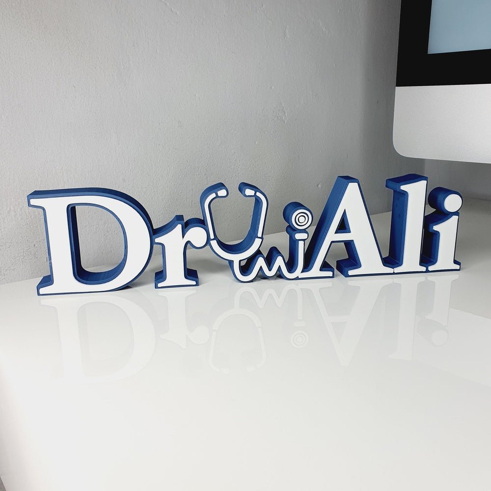 Dr Ali 3D Frontlit Channel Letters Led Light Sign - Shineneon