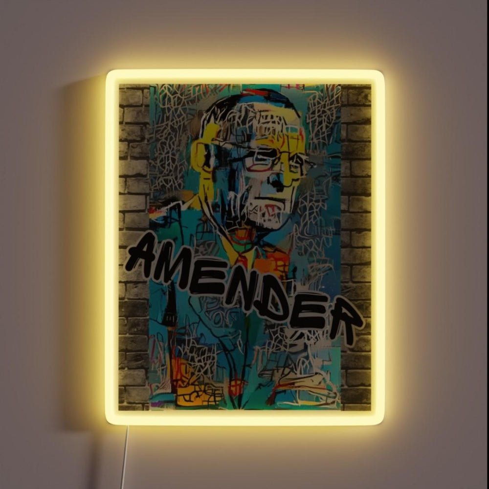 Dr Bob Amender Graffiti Rgb Led Neon Sign - Shineneon