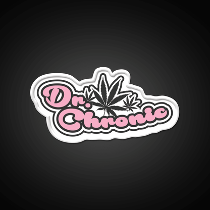 Dr Chronic Seeds Hemp Inspired Green Leaf Led Neon Sign Rgb Color - Shineneon