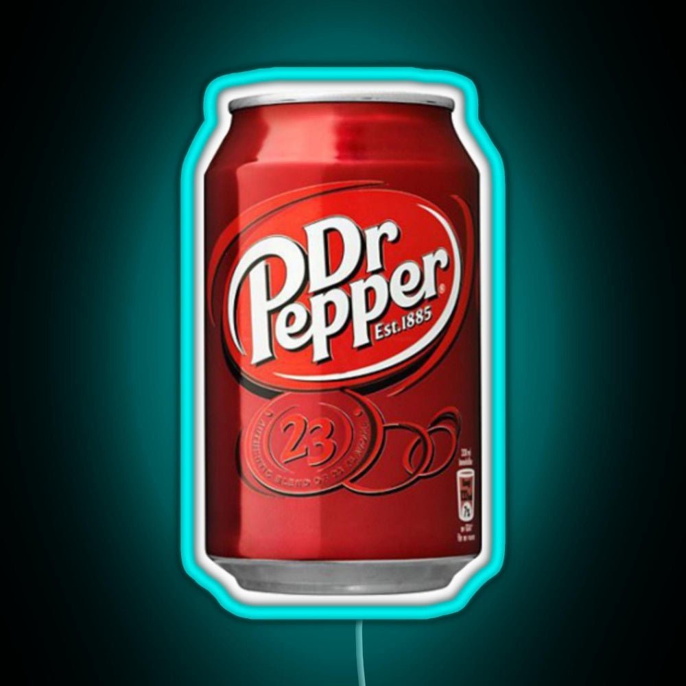 Dr Pepper Rgb Led Neon Sign Pop Wall Art - Shineneon