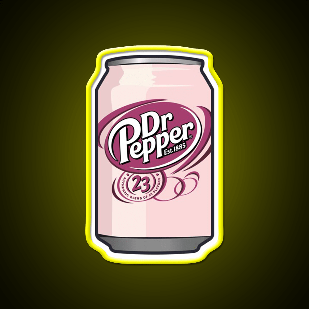 Dr Pepper Snack Food Led Neon Sign Rgb Color - Shineneon