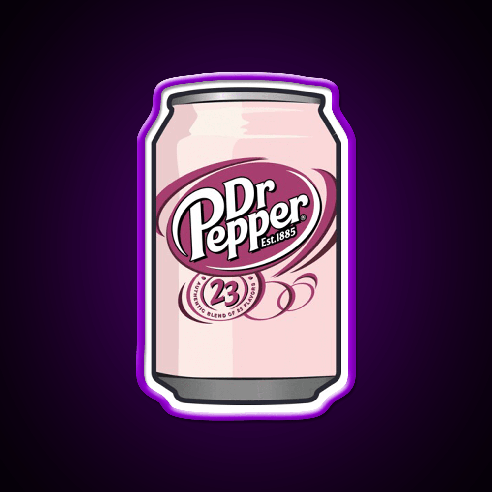 Dr Pepper Snack Food Led Neon Sign Rgb Color - Shineneon