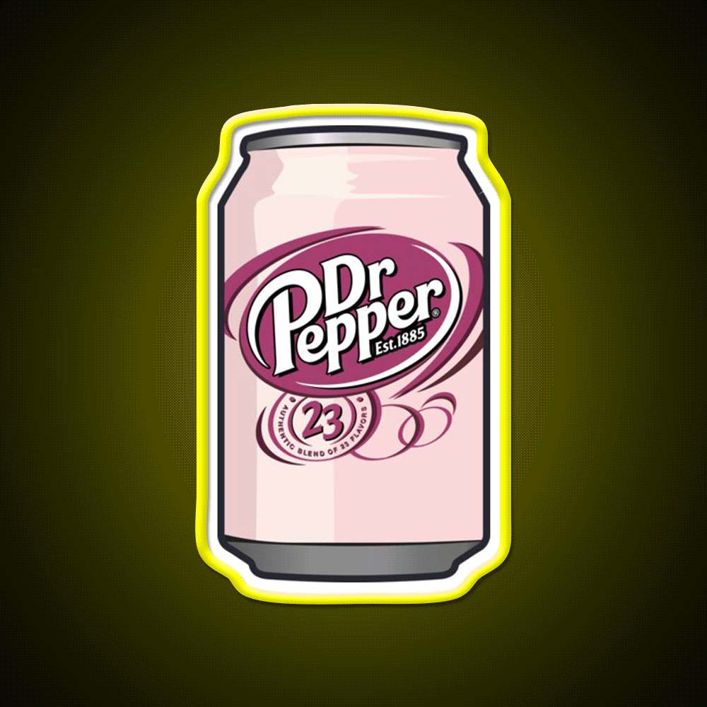 Dr Pepper Snack Food Led Neon Sign Rgb Color