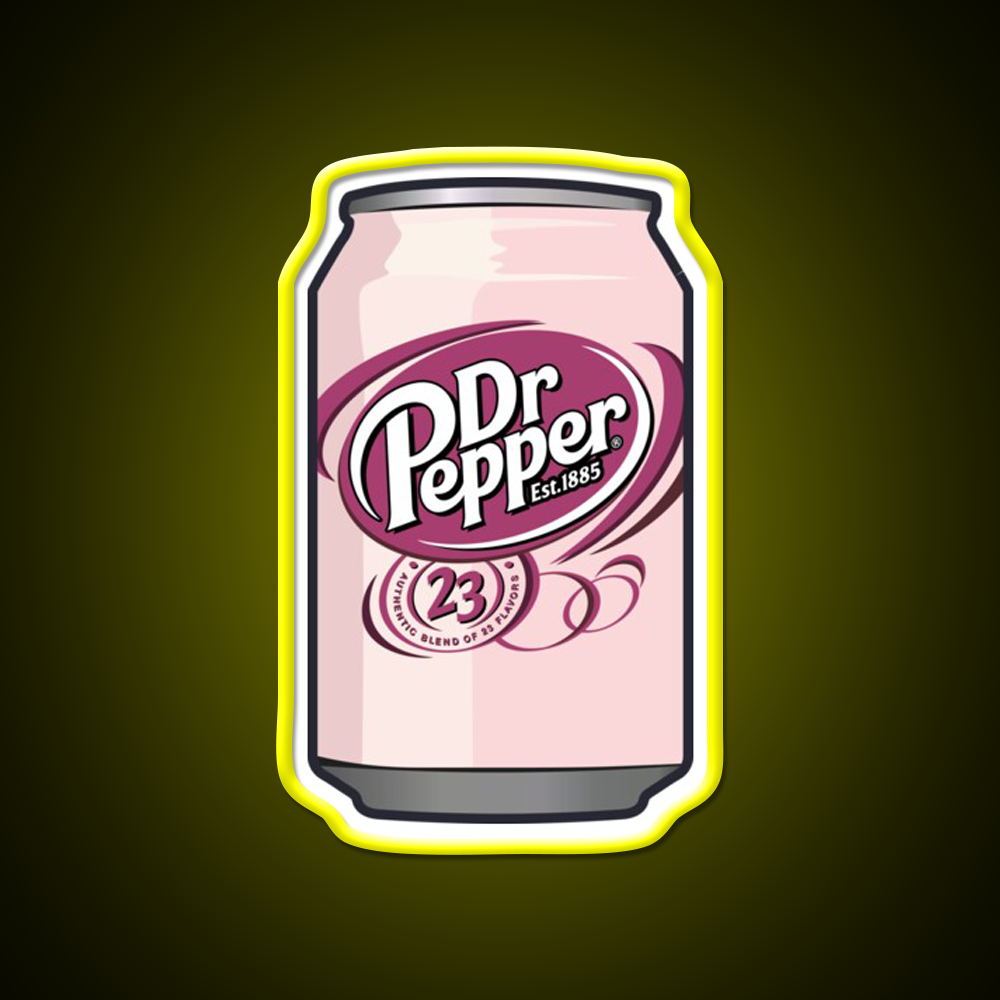 Dr Pepper Snack Food Led Neon Sign Rgb Color