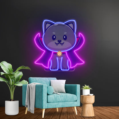 Dracula Dog Led Neon Sign Light Custom Led Signs