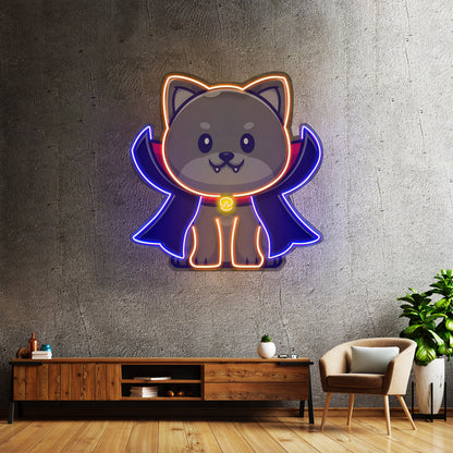 Dracula Dog Led Neon Sign Light Custom Led Signs