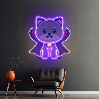 Dracula Dog Led Neon Sign Light Custom Led Signs