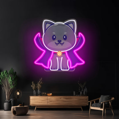 Dracula Dog Led Neon Sign Light Custom Led Signs