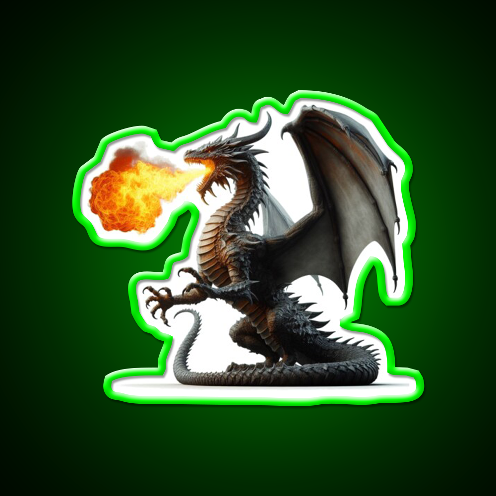 Dragon Asian Cultural Led Neon Sign Rgb Color