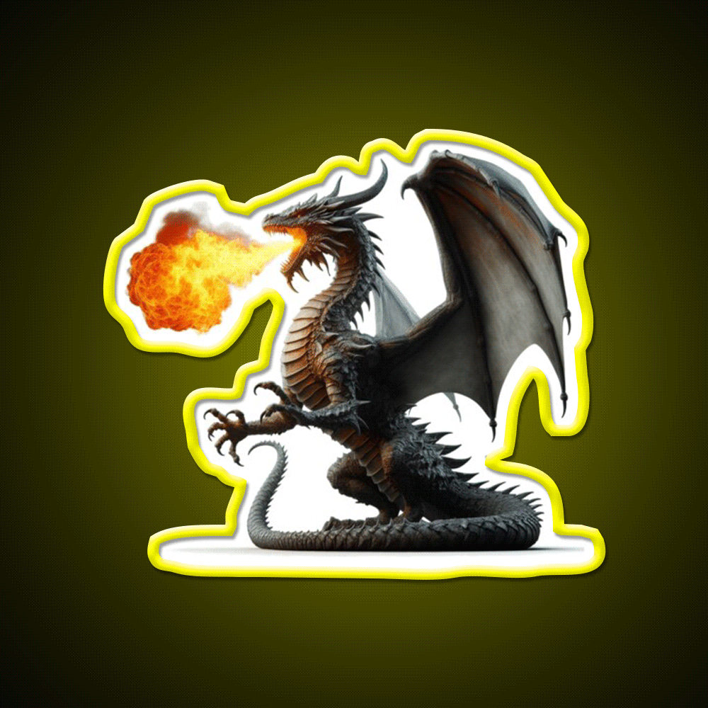 Dragon Asian Cultural Led Neon Sign Rgb Color