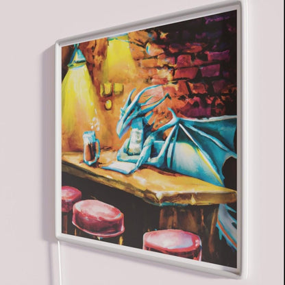 Dragon At The Pub Rgb Led Neon Sign - Shineneon