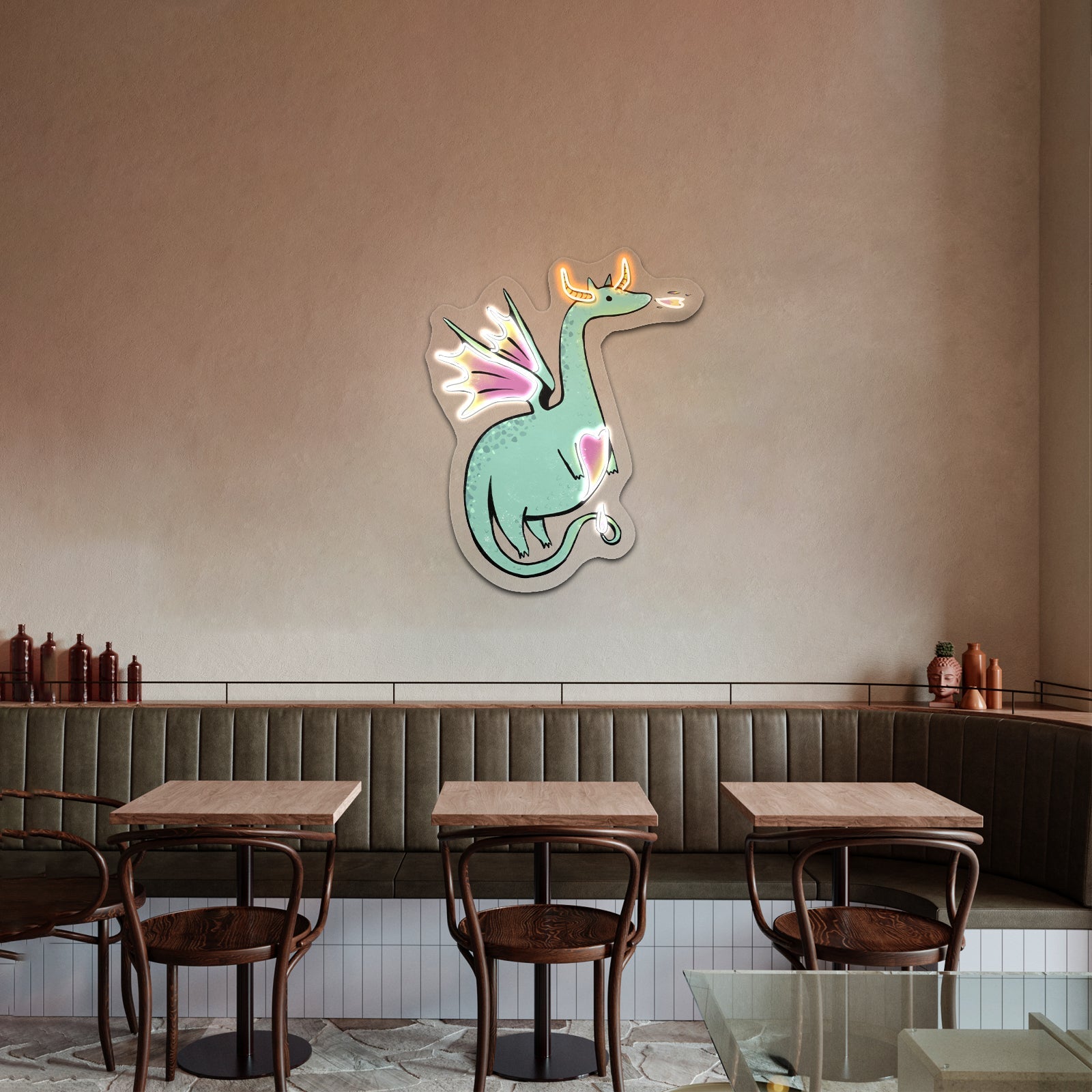 Dragon Fairytale Cute Animal Neon Signs For Sale - Shineneon