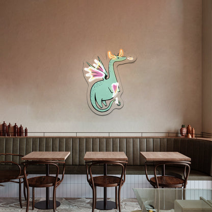 Dragon Fairytale Cute Animal Neon Signs For Sale - Shineneon