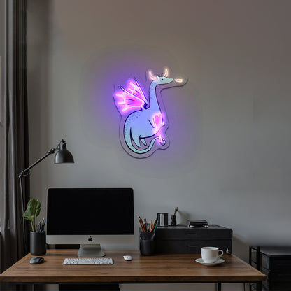 Dragon Fairytale Cute Animal Neon Signs For Sale