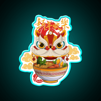 Dragon Food Chinois Led Neon Sign Chinese Food Rgb Color - Shineneon