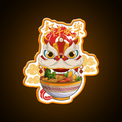 Dragon Food Chinois Led Neon Sign Chinese Food Rgb Color - Shineneon