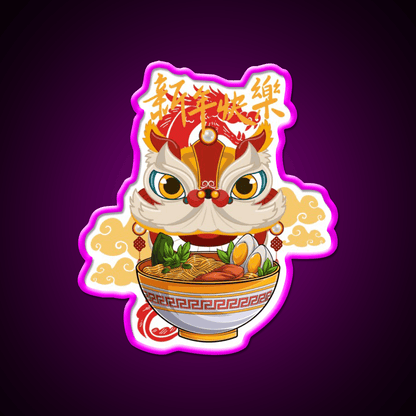 Dragon Food Chinois Led Neon Sign Chinese Food Rgb Color - Shineneon