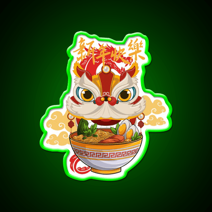 Dragon Food Chinois Led Neon Sign Chinese Food Rgb Color - Shineneon