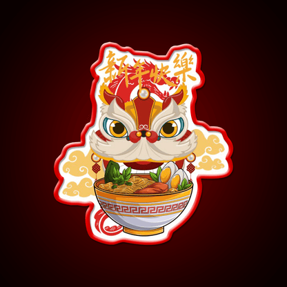 Dragon Food Chinois Led Neon Sign Chinese Food Rgb Color - Shineneon