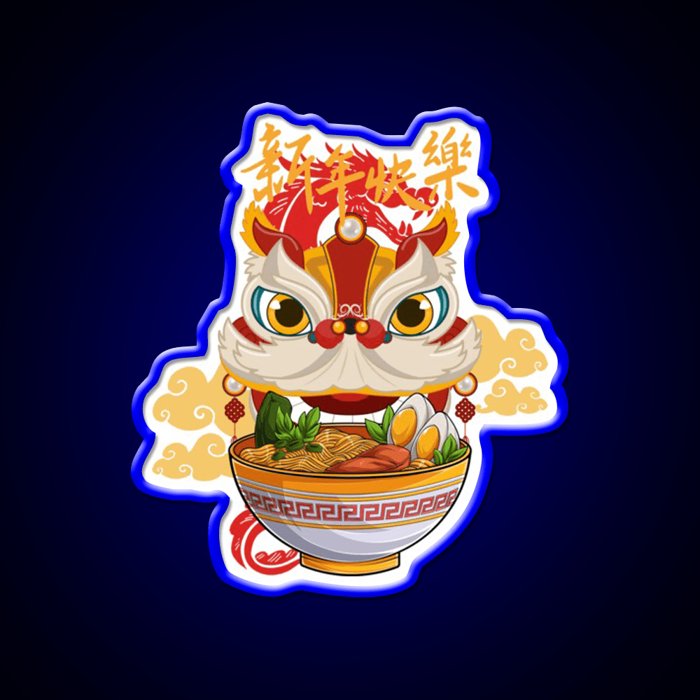 Dragon Food Chinois Led Neon Sign Chinese Food Rgb Color - Shineneon