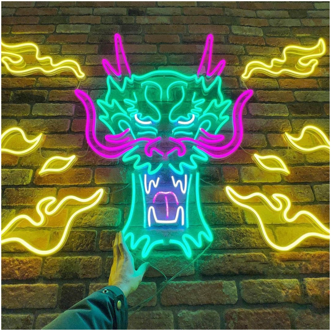 Dragon Head Led Sign Business Neon Sign