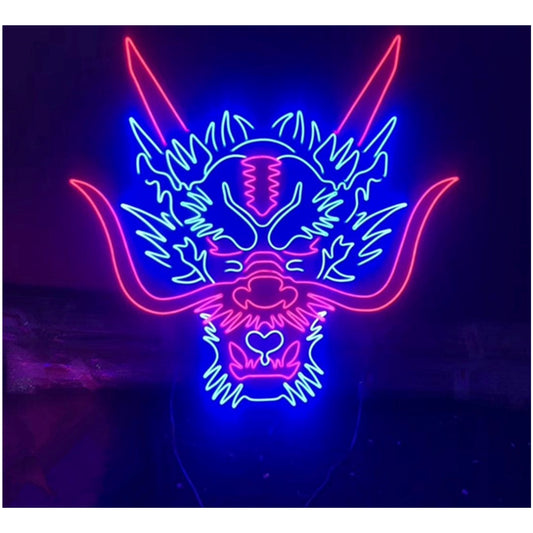 Dragon Head Led Sign Business Neon Signs