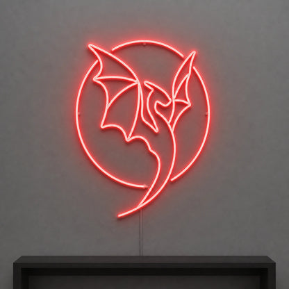 Dragon LED Neon Sign Garage Neon Sign size image