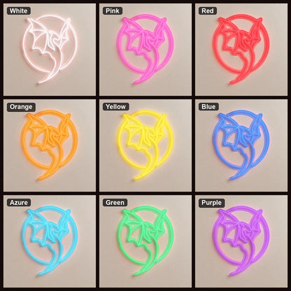 Dragon LED Neon Sign Man Cave Neon Sign color grid