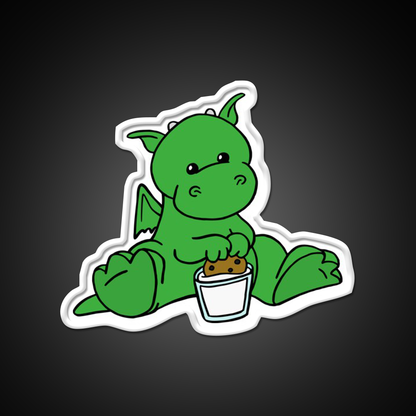 Dragon Snack Time Snack Food Led Neon Sign Rgb Color