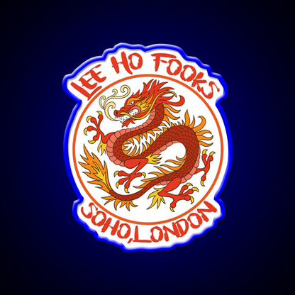 Dragon Vintage 90S Asian Cultural Led Neon Sign Rgb Color