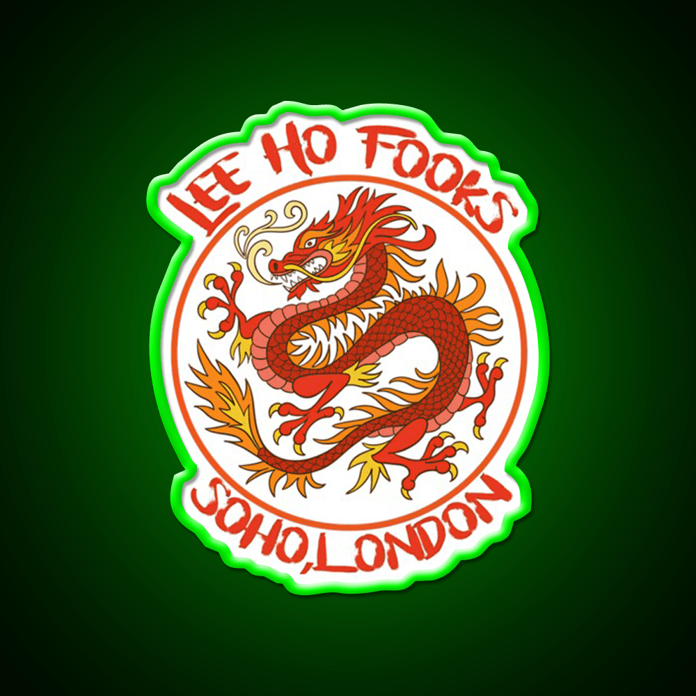 Dragon Vintage 90S Asian Cultural Led Neon Sign Rgb Color - Shineneon