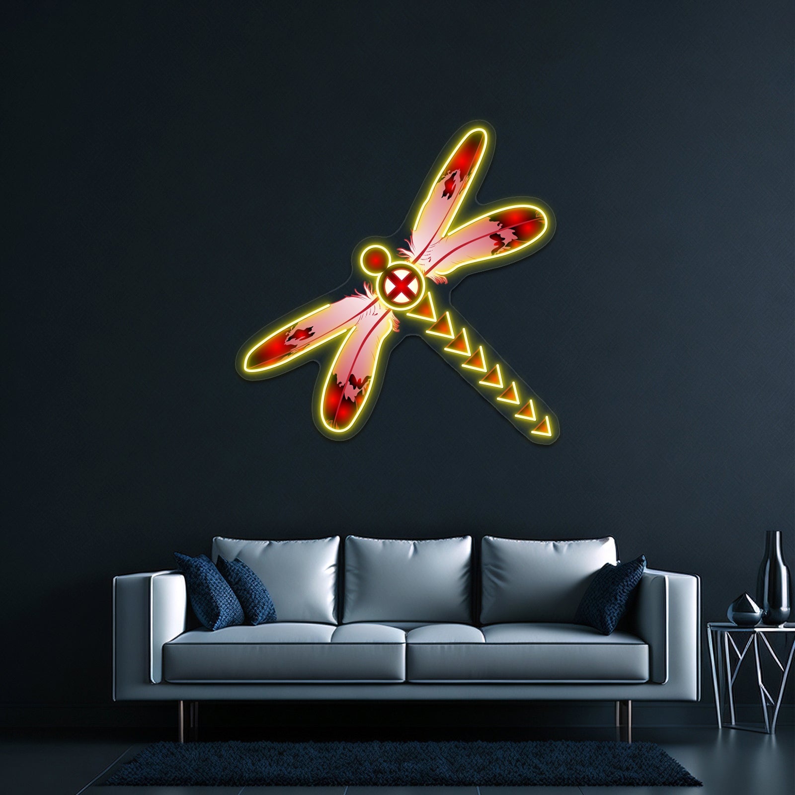 Dragonfly Artwork Custom Neon Led Sign - Shineneon