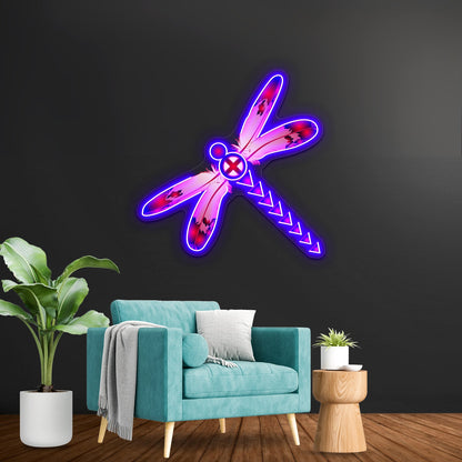 Dragonfly Artwork Custom Neon Led Sign - Shineneon