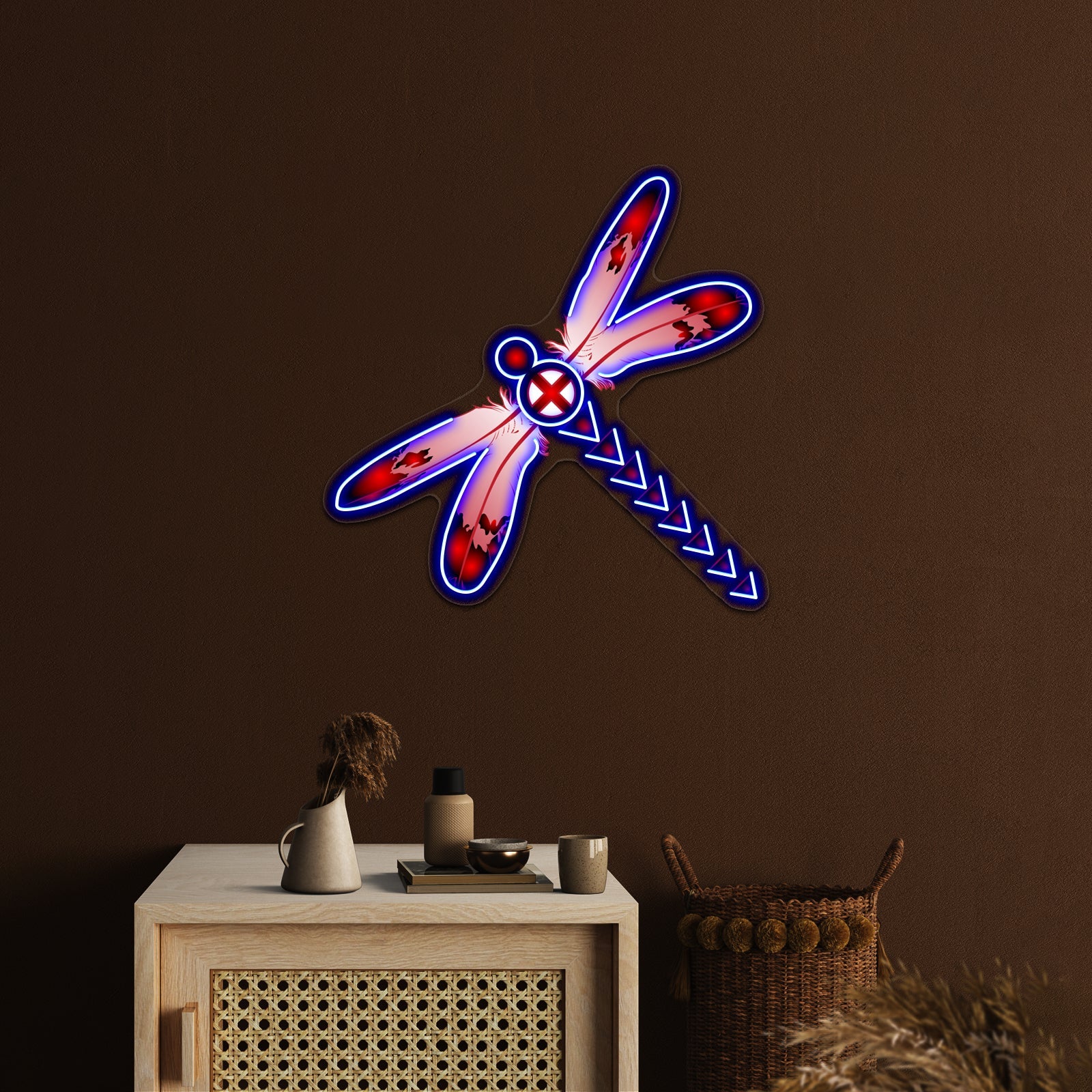 Dragonfly Artwork Custom Neon Led Sign - Shineneon