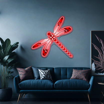 Dragonfly Artwork Custom Neon Led Sign - Shineneon